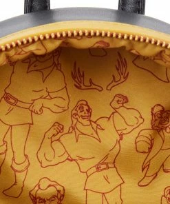 Under The Sea Collectibles Disney Villains Scene Gaston Loungefly Mini Backpack