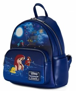 Under The Sea Collectibles Disney The Little Mermaid Ariel Light Up Fireworks Loungefly Mini Backpack