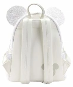 Under The Sea Collectibles Disney Minnie Sequin Wedding Loungefly Mini Backpack
