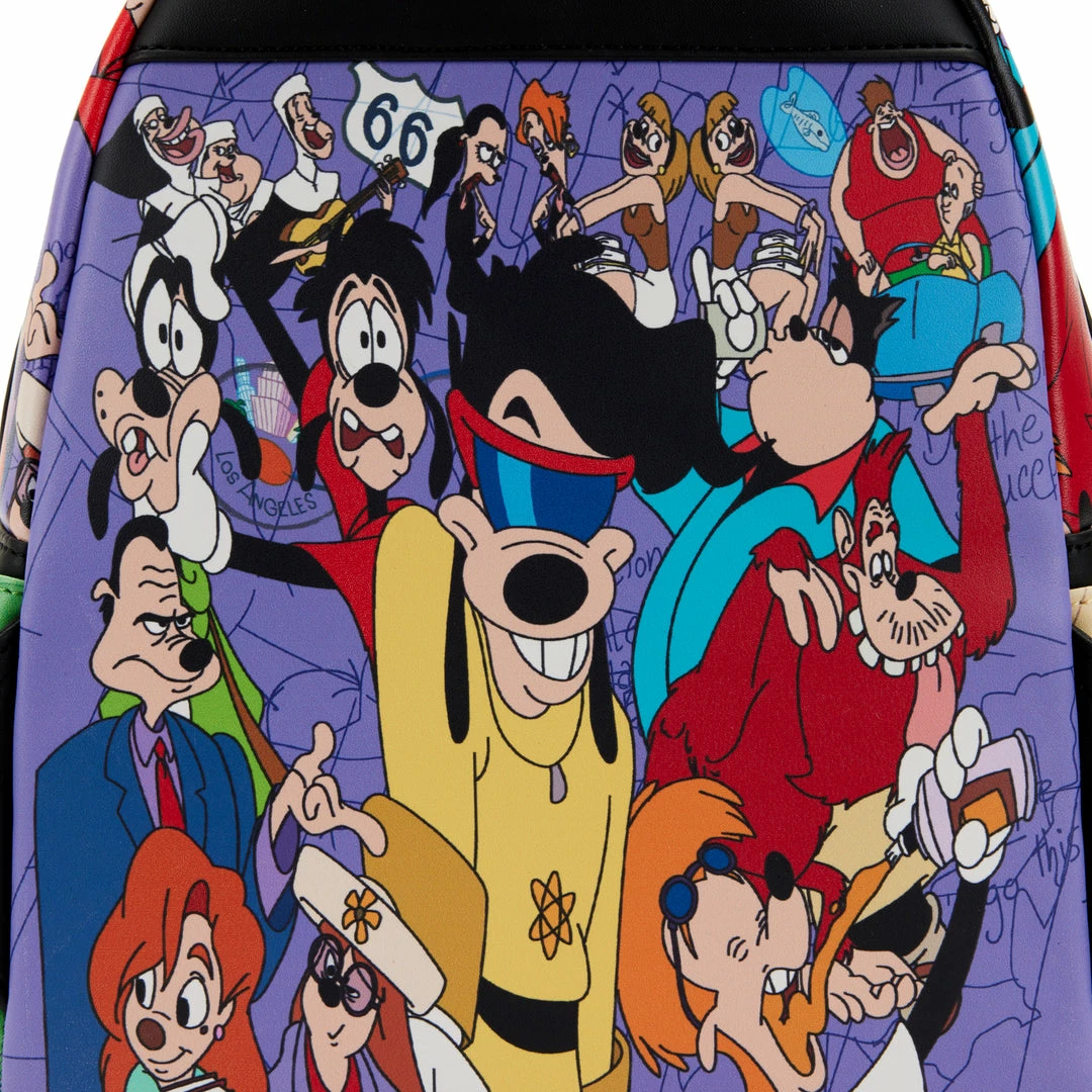 Under The Sea Collectibles Goofy Movie Collage Loungefly Mini Backpack 7 Under The Sea Collectibles Goofy Movie Collage Loungefly Mini Backpack