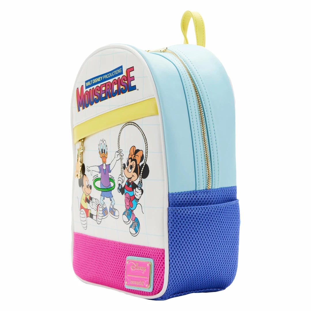 Under The Sea Collectibles Disney Mousercise Loungefly Mini Backpack 4 Under The Sea Collectibles Disney Mousercise Loungefly Mini Backpack