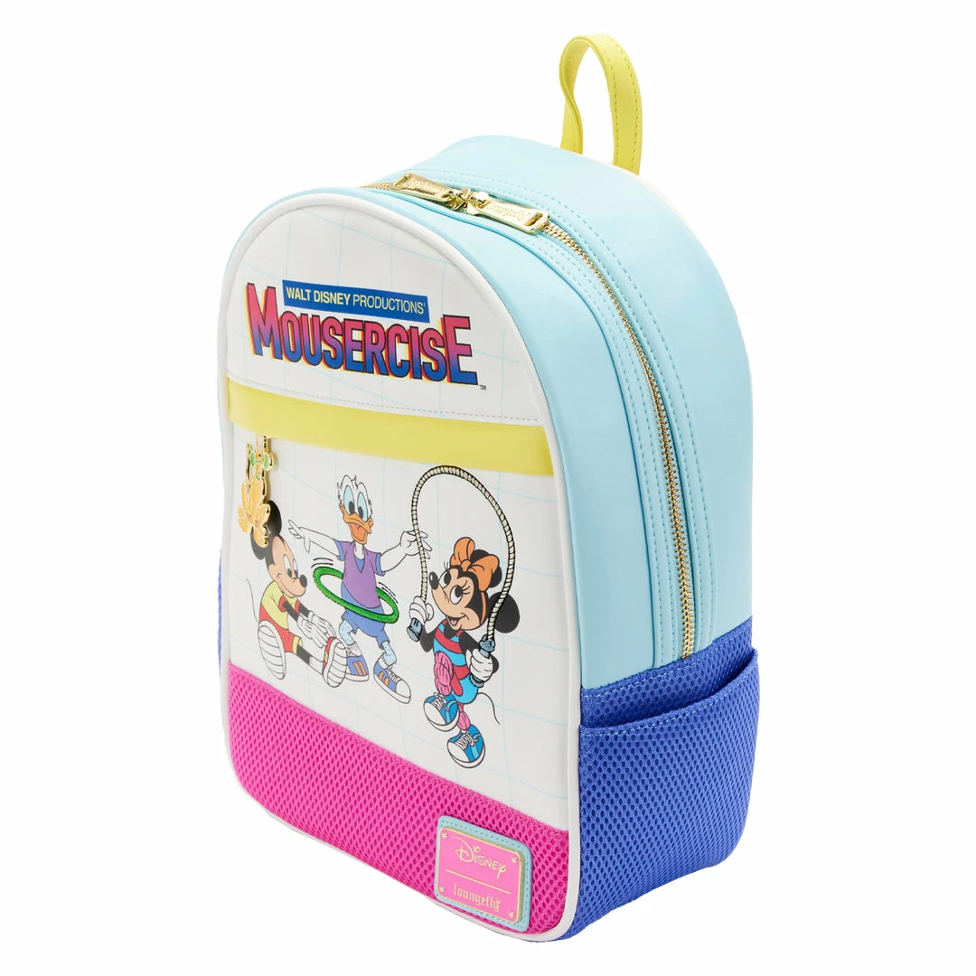 Under The Sea Collectibles Disney Mousercise Loungefly Mini Backpack 5 Under The Sea Collectibles Disney Mousercise Loungefly Mini Backpack
