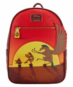 Under The Sea Collectibles Hercules 25th Anniversary Sunset Loungefly Mini Backpack Disney