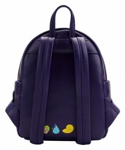 Under The Sea Collectibles Disney Villains Glow In The Dark Loungefly Triple Pocket Mini Backpack