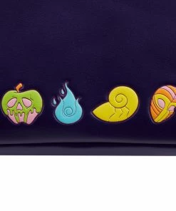 Under The Sea Collectibles Disney Villains Glow In The Dark Loungefly Triple Pocket Mini Backpack