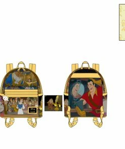 Under The Sea Collectibles Disney Beauty And The Beast Scene Loungefly Mini Backpack