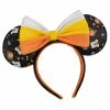 Under The Sea Collectibles Disney Mickey And Minnie Spooky Mice Candy Corn AOP Loungefly Headband