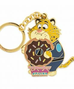Under The Sea Collectibles Zootopia Clawhauser Enamel Loungefly Keychain Disney