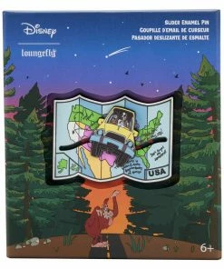 Under The Sea Collectibles Goofy Movie Road Map Loungefly Collector Box Pin