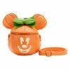 Under The Sea Collectibles Pumpkin Minnie Glow Face Loungefly Crossbody