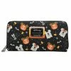 Under The Sea Collectibles Disney Mickey And Minnie Spooky Mice Candy Corn Loungefly Wallet