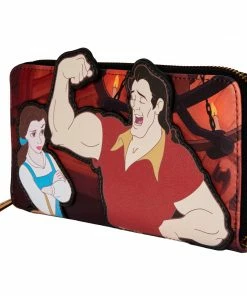 Under The Sea Collectibles Disney Villains Scene Gaston Loungefly Wallet