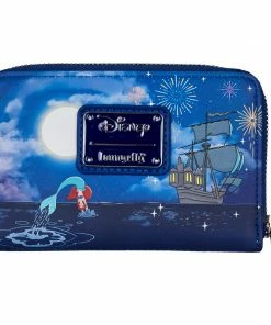 Under The Sea Collectibles Disney The Little Mermaid Ariel Fireworks Loungefly Wallet