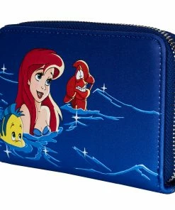 Under The Sea Collectibles Disney The Little Mermaid Ariel Fireworks Loungefly Wallet