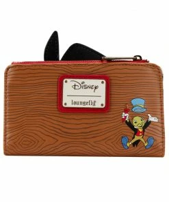 Under The Sea Collectibles Pinocchio Peeking Loungefly Wallet Disney