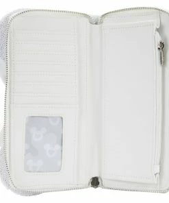 Under The Sea Collectibles Disney Minnie Sequin Wedding Loungefly Wallet