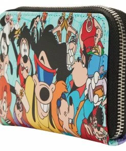 Under The Sea Collectibles Goofy Movie Collage Loungefly Wallet Disney