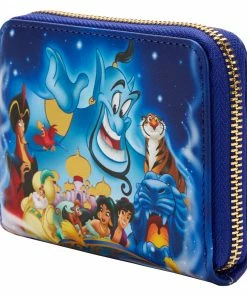 Under The Sea Collectibles Disney Aladdin 30th Anniversary Loungefly Wallet