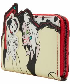 Under The Sea Collectibles 101 Dalmatians Cruella Villains Scene Loungefly Wallet