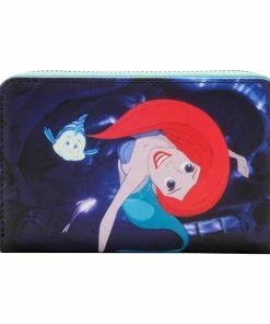 Under The Sea Collectibles Disney Little Mermaid Princess Scenes Loungefly Wallet