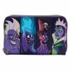 Under The Sea Collectibles Disney Villains In The Dark Loungefly Wallet