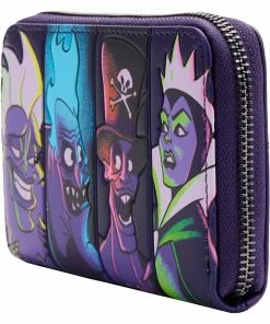 Under The Sea Collectibles Disney Villains In The Dark Loungefly Wallet