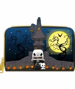 Under The Sea Collectibles Disney Jack Skellington Funko Pop Loungefly Wallet