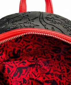 Under The Sea Collectibles Universal Jurassic Park Logo Loungefly Mini Backpack Disney