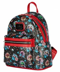 Under The Sea Collectibles Marvel Avengers Tattoo Loungefly AOP Mini Backpack