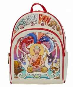 Under The Sea Collectibles Avatar Aang Meditation Loungefly Mini Backpack