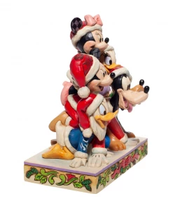 Under The Sea Collectibles Mickey And Friends "Piled High With Holiday Cheer" Disney Traditions