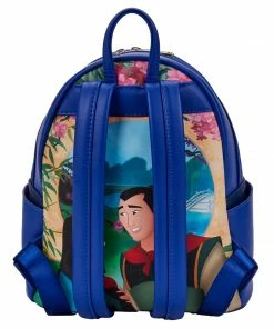 Under The Sea Collectibles Disney Mulan Castle Series Light Up Loungefly Mini Backpack