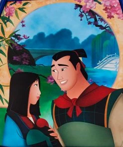 Under The Sea Collectibles Disney Mulan Castle Series Light Up Loungefly Mini Backpack