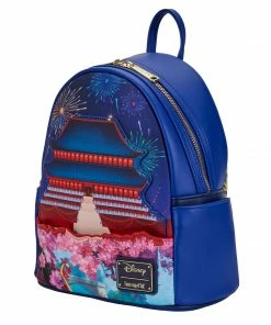 Under The Sea Collectibles Disney Mulan Castle Series Light Up Loungefly Mini Backpack