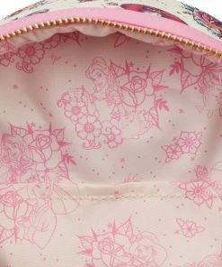 Under The Sea Collectibles Disney Princess Tattoo AOP Loungefly Mini Backpack