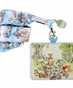 Under The Sea Collectibles Winnie The Pooh Picnic Loungefly Lanyard With Cardholder